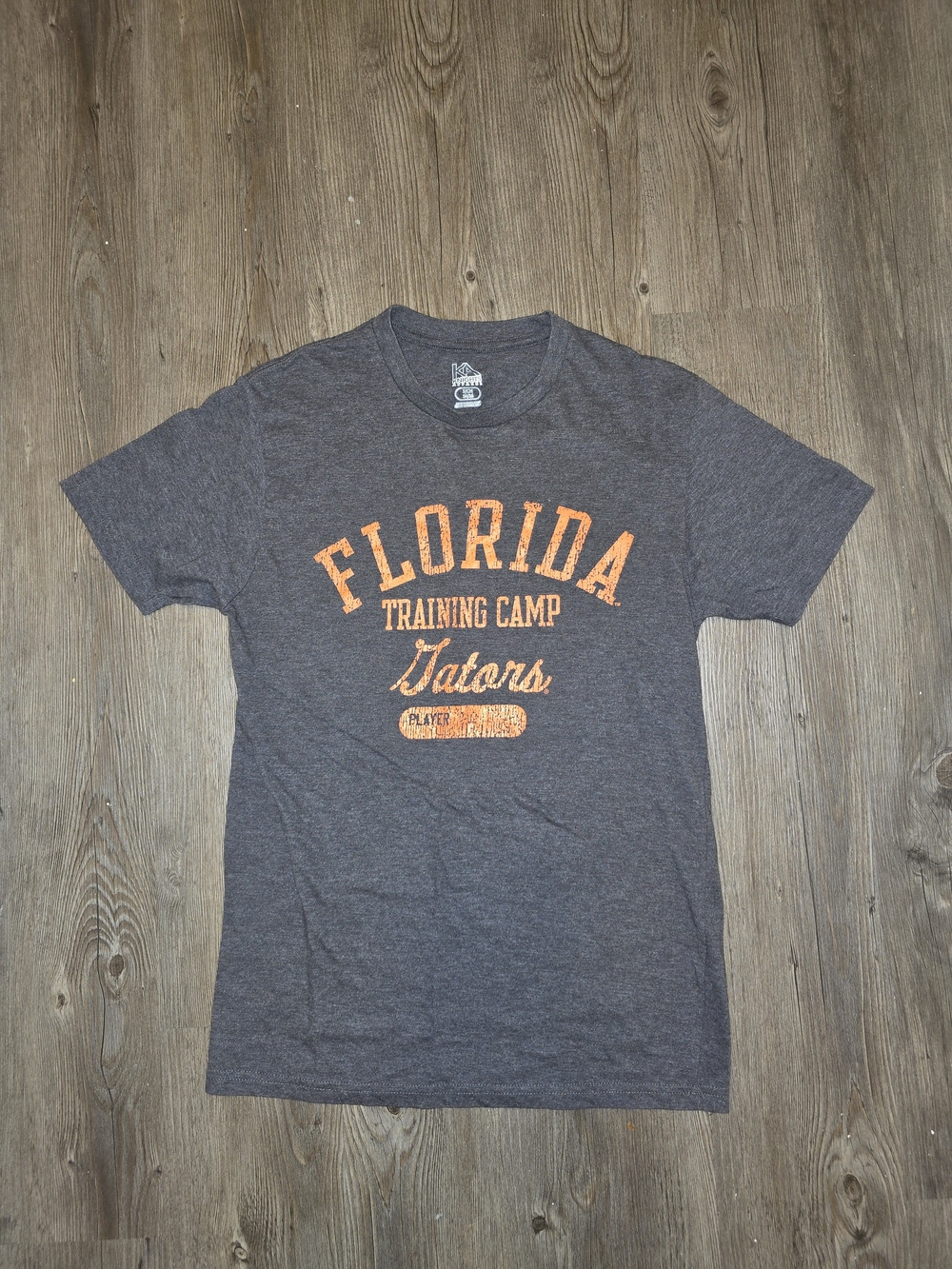 Florida Training Camp Gators Graphic Tee - Gray/Orange